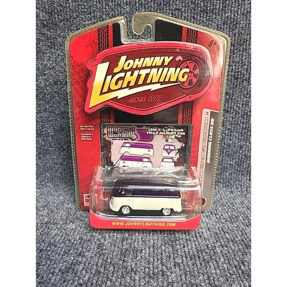 Vtg Johnny Lightning Volkswagen 1962 Type 2 Delivery Van Working Class Limited - Picture 1 of 5